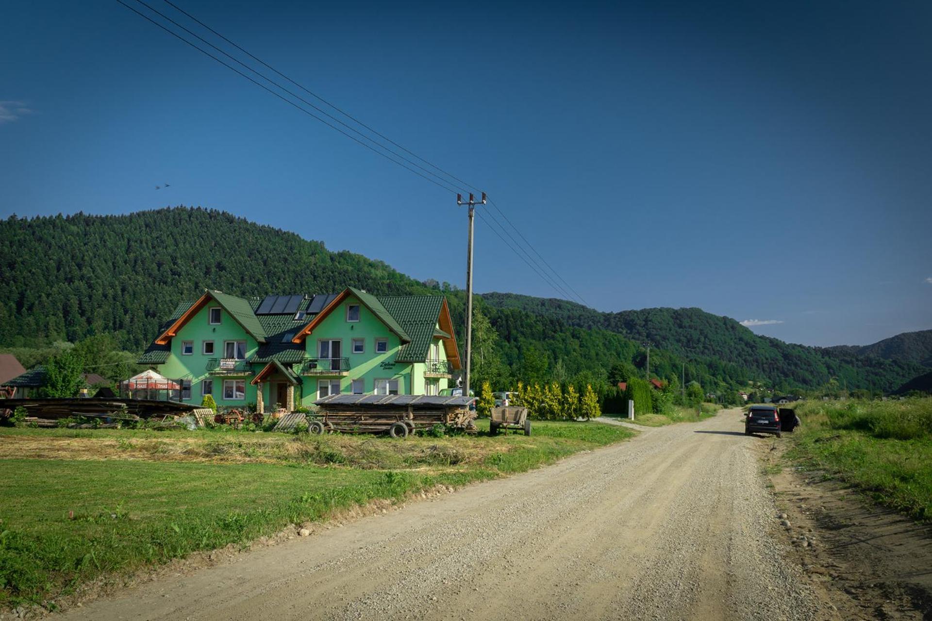 Hotel Zielone Zacisze Krościenko Exterior foto